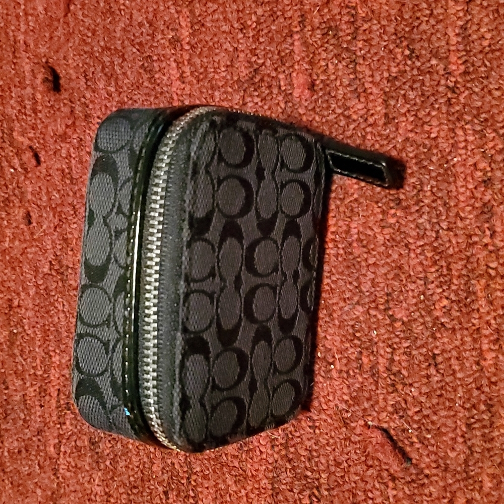 Black Coach pill case